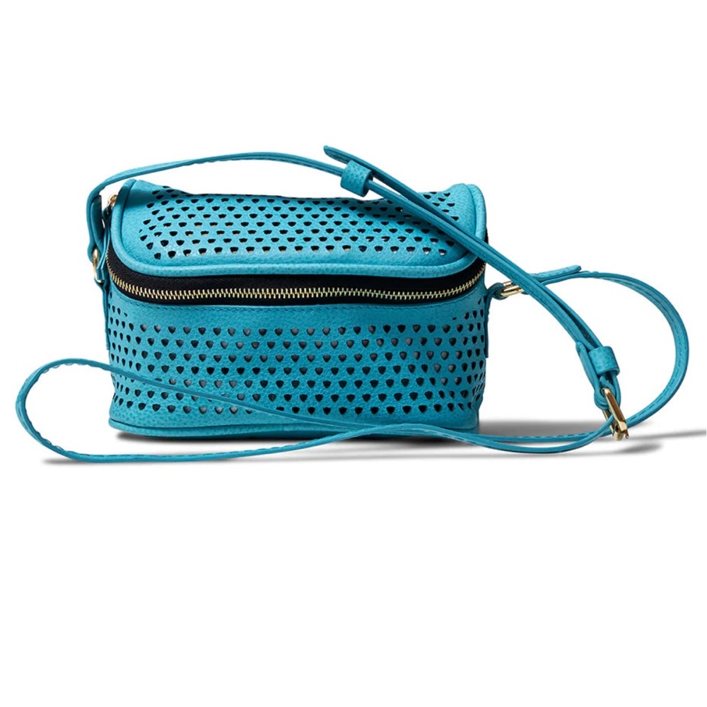 Rachel Comey blue postal crossbody bag